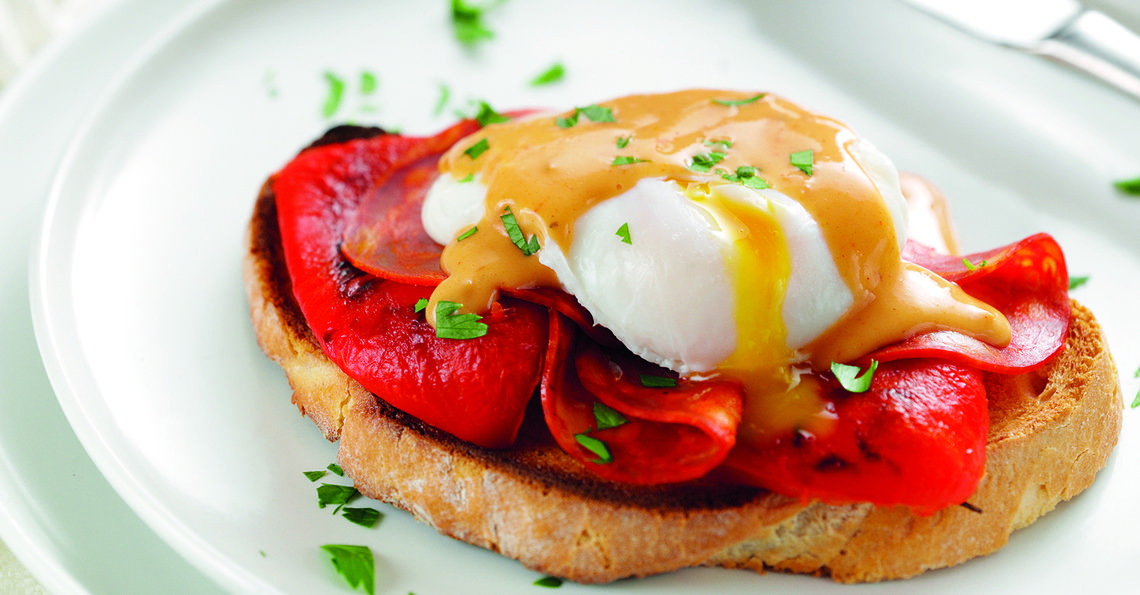 Spanish Eggs Benedict Egg Recipes British Lion Eggs